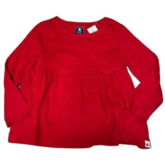 Baby GAP Brannan's Top Girls Size 3 New with Tags Shirred Sleeve - Picture 1 of 4
